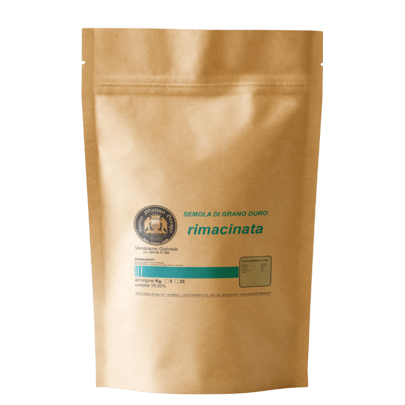 Semola rimacinata di grano duro