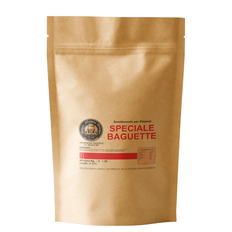 Mix speciale baguette per pizza in teglia